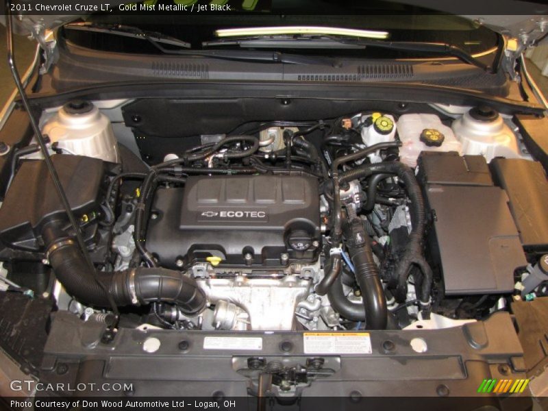 Gold Mist Metallic / Jet Black 2011 Chevrolet Cruze LT