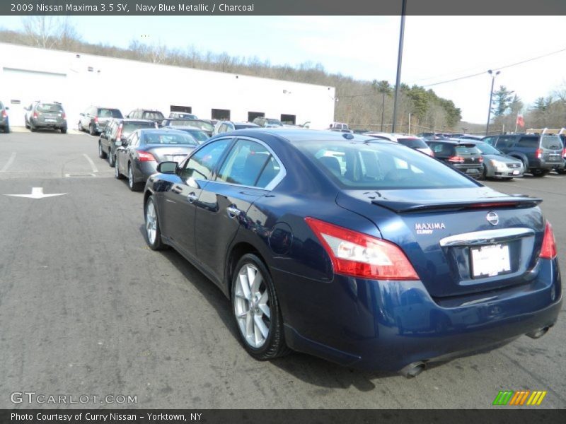 Navy Blue Metallic / Charcoal 2009 Nissan Maxima 3.5 SV