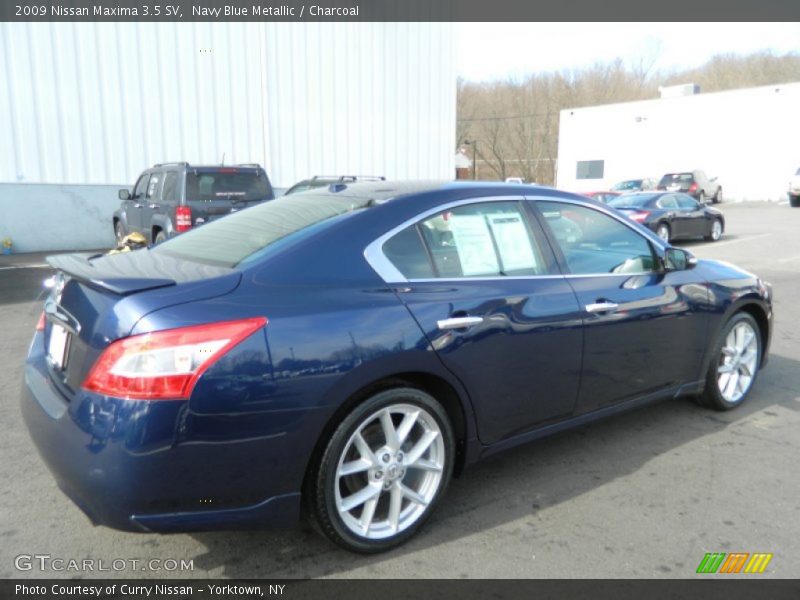 Navy Blue Metallic / Charcoal 2009 Nissan Maxima 3.5 SV