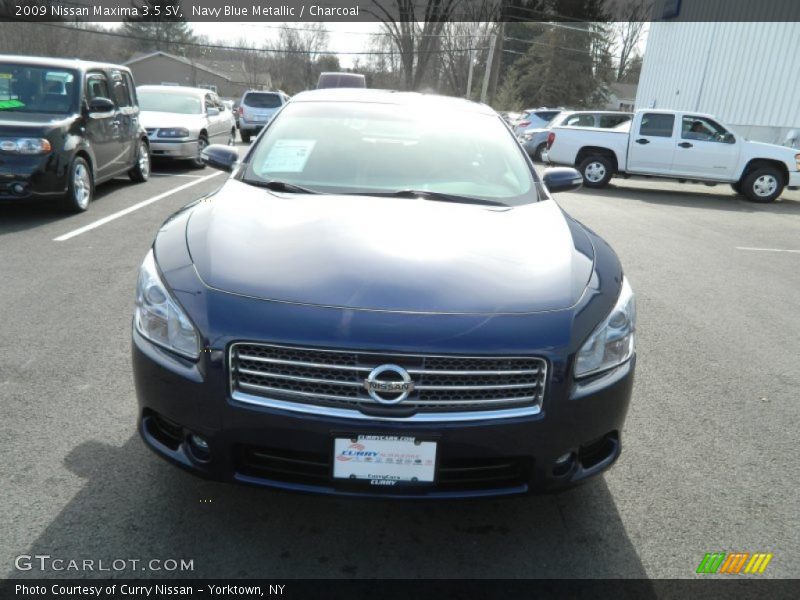 Navy Blue Metallic / Charcoal 2009 Nissan Maxima 3.5 SV