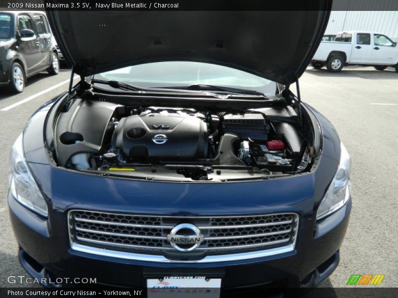 Navy Blue Metallic / Charcoal 2009 Nissan Maxima 3.5 SV