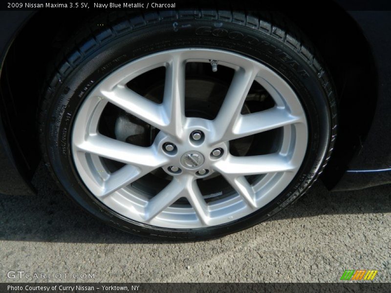 Navy Blue Metallic / Charcoal 2009 Nissan Maxima 3.5 SV
