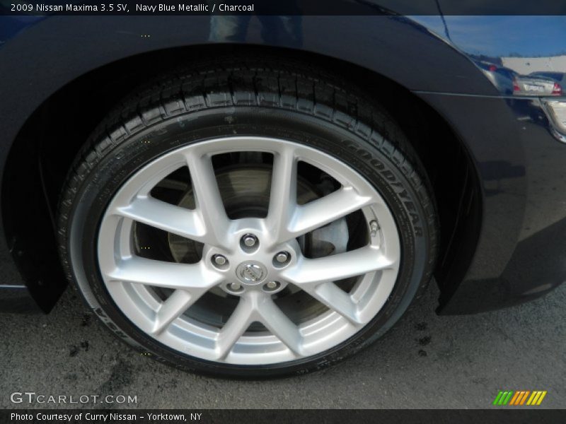 Navy Blue Metallic / Charcoal 2009 Nissan Maxima 3.5 SV
