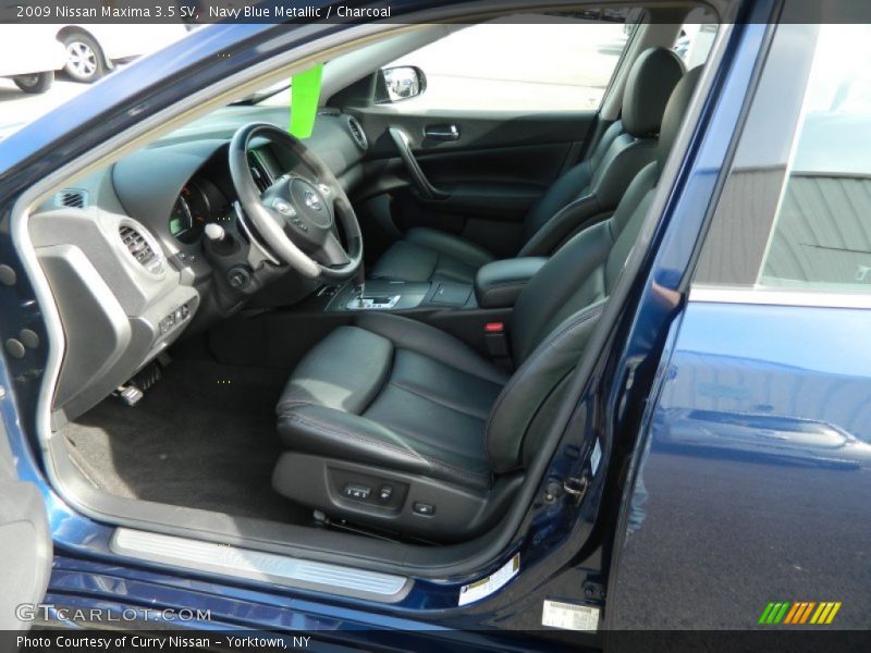 Navy Blue Metallic / Charcoal 2009 Nissan Maxima 3.5 SV