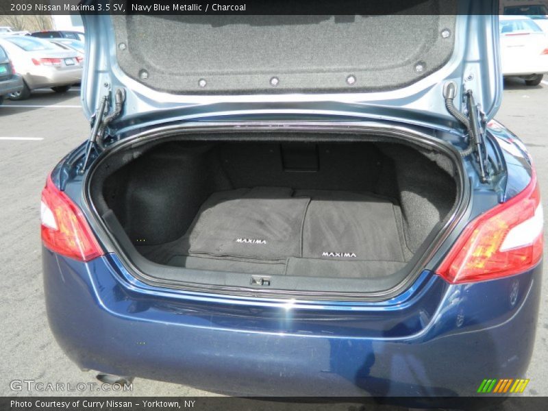 Navy Blue Metallic / Charcoal 2009 Nissan Maxima 3.5 SV