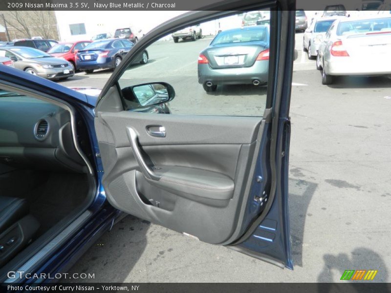 Navy Blue Metallic / Charcoal 2009 Nissan Maxima 3.5 SV