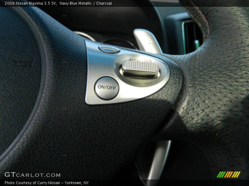 Navy Blue Metallic / Charcoal 2009 Nissan Maxima 3.5 SV