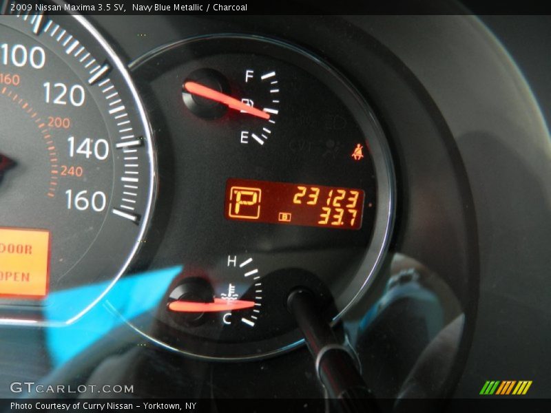 Navy Blue Metallic / Charcoal 2009 Nissan Maxima 3.5 SV