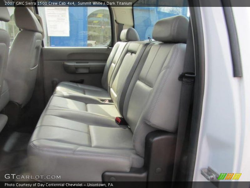 Summit White / Dark Titanium 2007 GMC Sierra 1500 Crew Cab 4x4