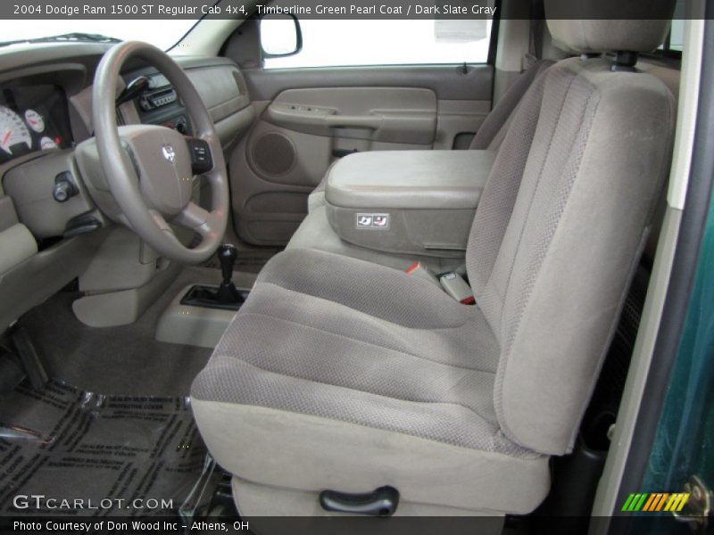 Timberline Green Pearl Coat / Dark Slate Gray 2004 Dodge Ram 1500 ST Regular Cab 4x4
