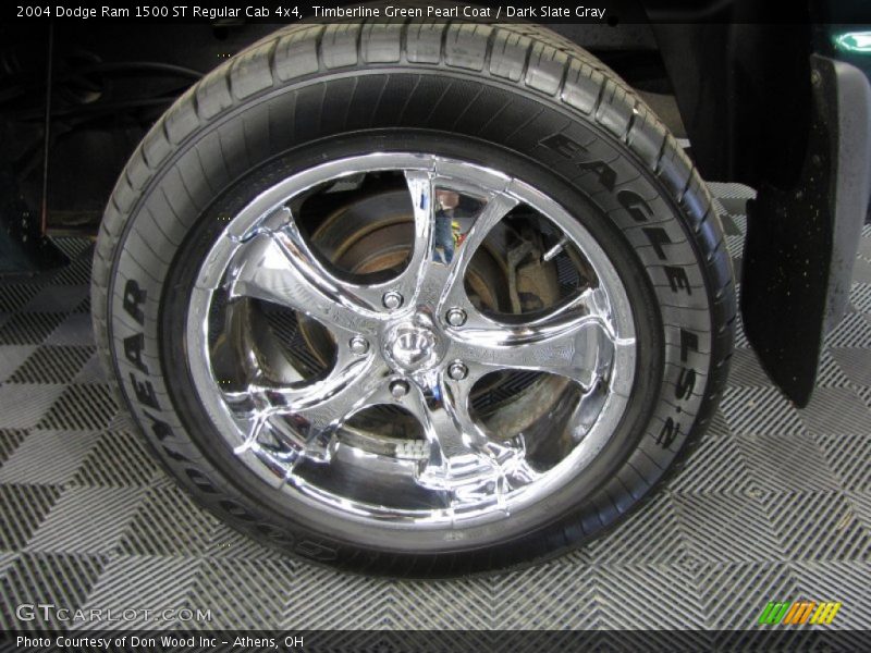 Timberline Green Pearl Coat / Dark Slate Gray 2004 Dodge Ram 1500 ST Regular Cab 4x4