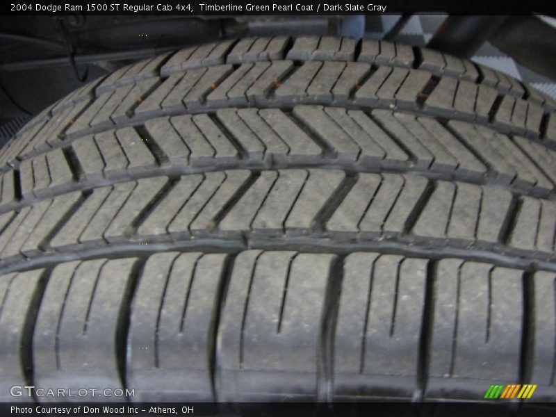 Timberline Green Pearl Coat / Dark Slate Gray 2004 Dodge Ram 1500 ST Regular Cab 4x4