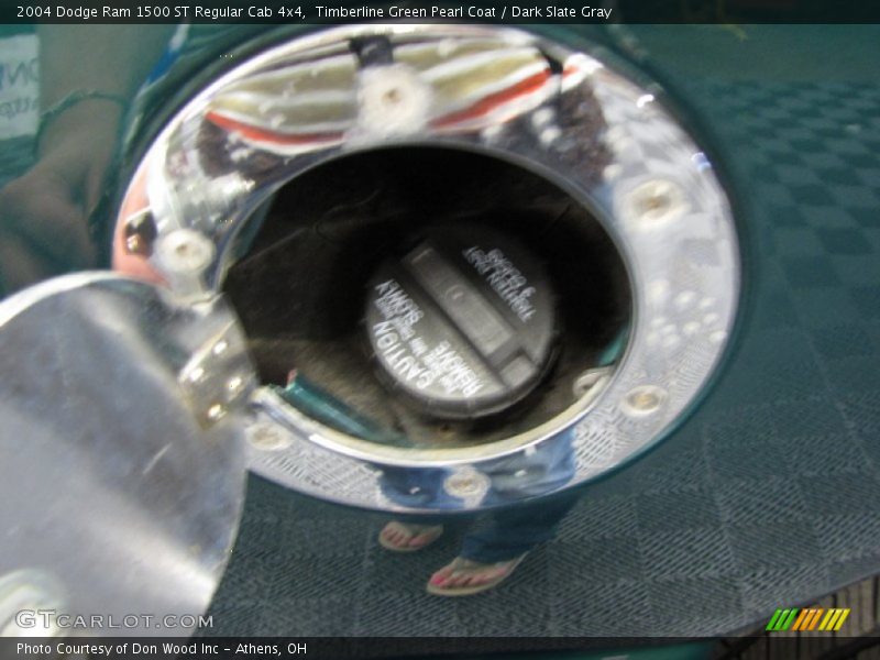 Timberline Green Pearl Coat / Dark Slate Gray 2004 Dodge Ram 1500 ST Regular Cab 4x4