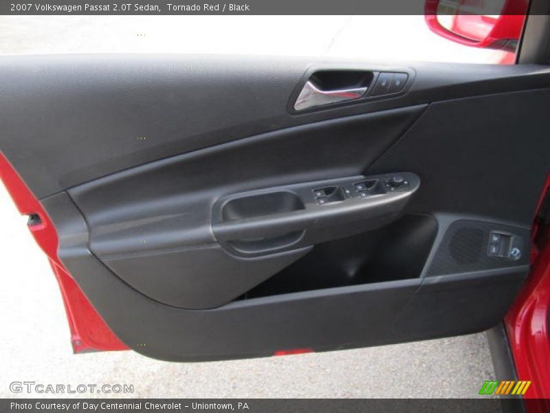 Tornado Red / Black 2007 Volkswagen Passat 2.0T Sedan
