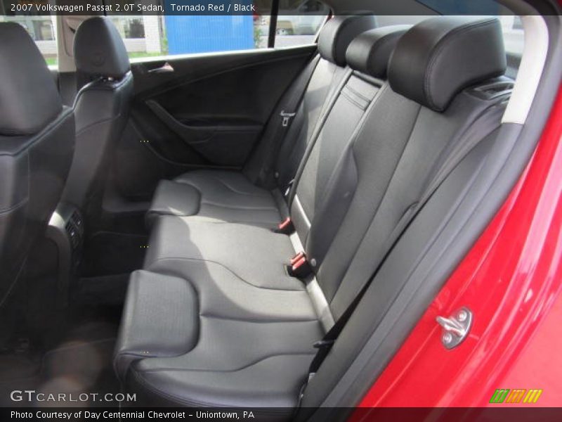 Tornado Red / Black 2007 Volkswagen Passat 2.0T Sedan