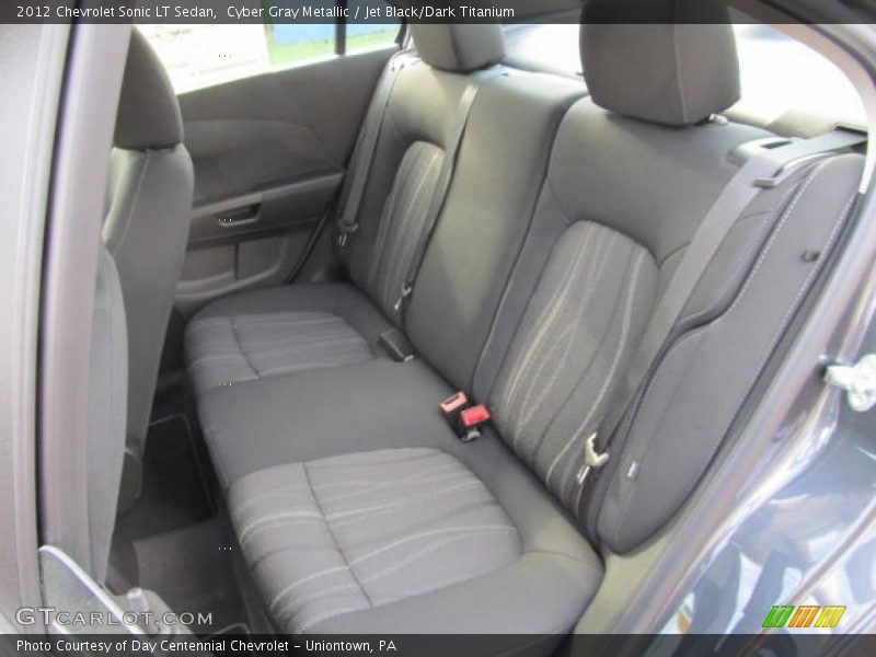 Cyber Gray Metallic / Jet Black/Dark Titanium 2012 Chevrolet Sonic LT Sedan