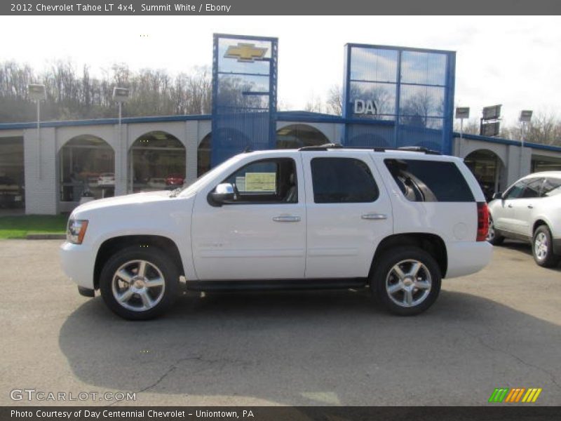 Summit White / Ebony 2012 Chevrolet Tahoe LT 4x4