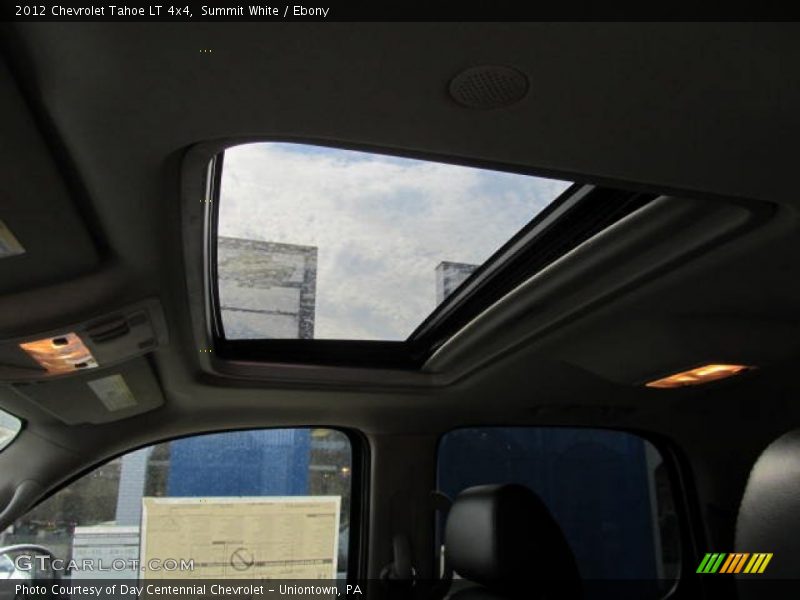 Summit White / Ebony 2012 Chevrolet Tahoe LT 4x4