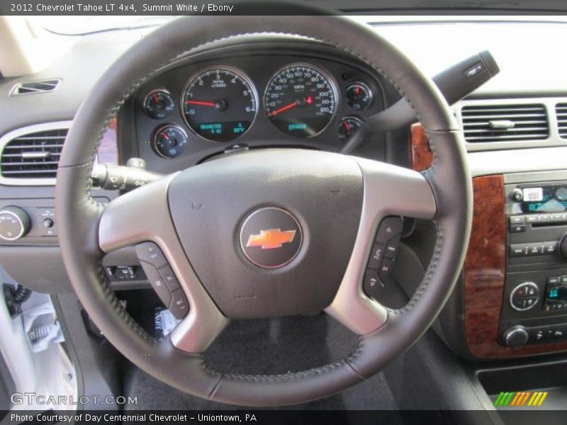 Summit White / Ebony 2012 Chevrolet Tahoe LT 4x4