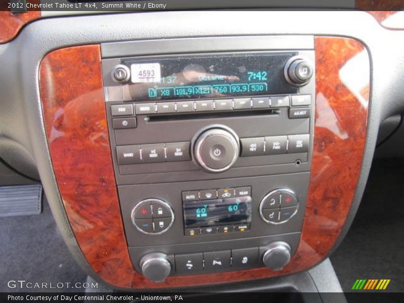 Summit White / Ebony 2012 Chevrolet Tahoe LT 4x4