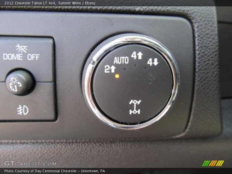 Summit White / Ebony 2012 Chevrolet Tahoe LT 4x4