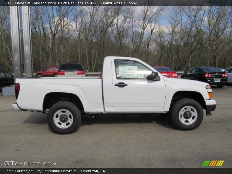  2012 Colorado Work Truck Regular Cab 4x4 Summit White