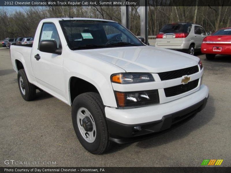 Front 3/4 View of 2012 Colorado Work Truck Regular Cab 4x4