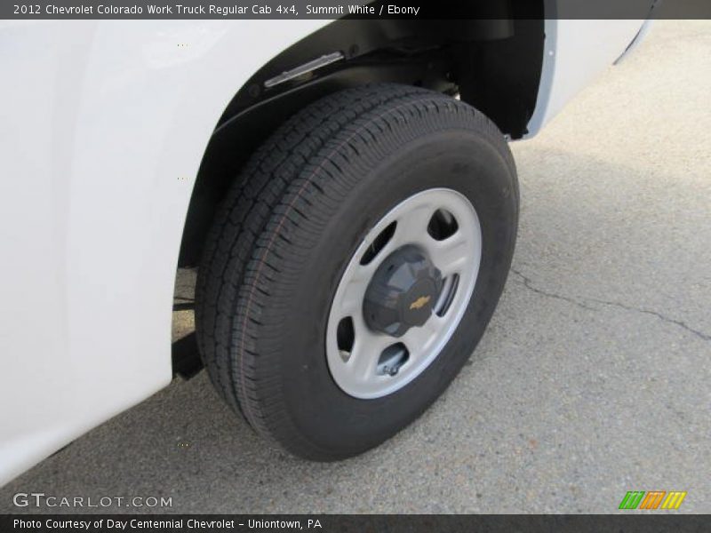 Summit White / Ebony 2012 Chevrolet Colorado Work Truck Regular Cab 4x4