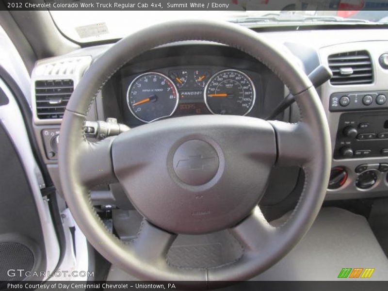  2012 Colorado Work Truck Regular Cab 4x4 Steering Wheel