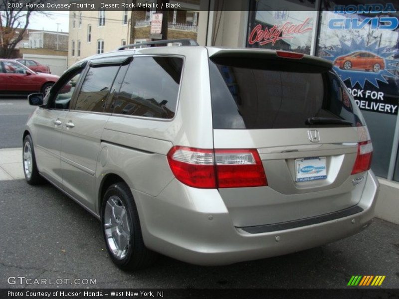 Desert Rock Metallic / Black 2005 Honda Odyssey Touring