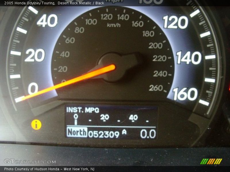 Desert Rock Metallic / Black 2005 Honda Odyssey Touring