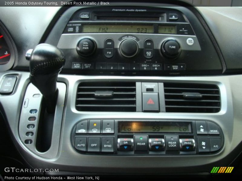 Desert Rock Metallic / Black 2005 Honda Odyssey Touring