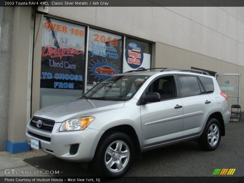 Classic Silver Metallic / Ash Gray 2009 Toyota RAV4 4WD