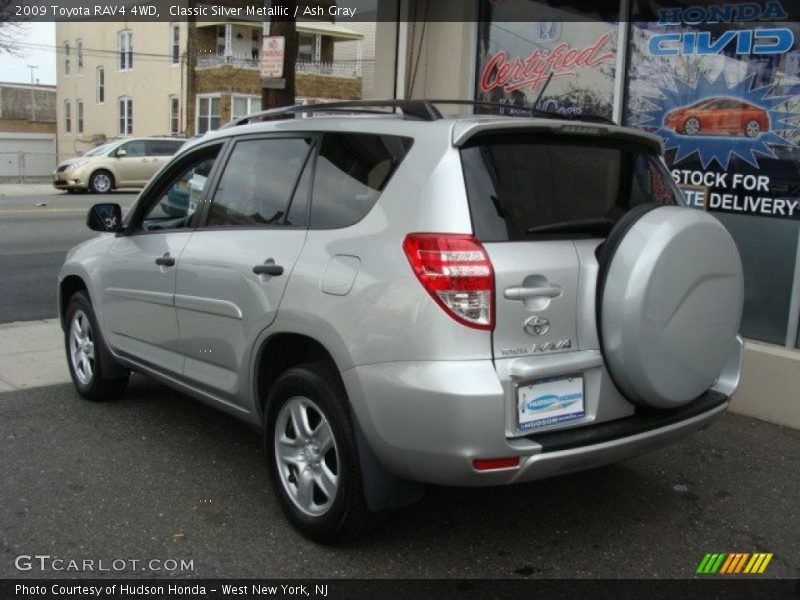 Classic Silver Metallic / Ash Gray 2009 Toyota RAV4 4WD