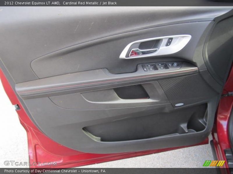 Cardinal Red Metallic / Jet Black 2012 Chevrolet Equinox LT AWD