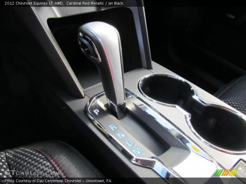 Cardinal Red Metallic / Jet Black 2012 Chevrolet Equinox LT AWD