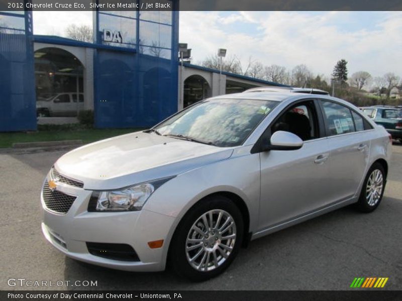 Silver Ice Metallic / Jet Black 2012 Chevrolet Cruze Eco