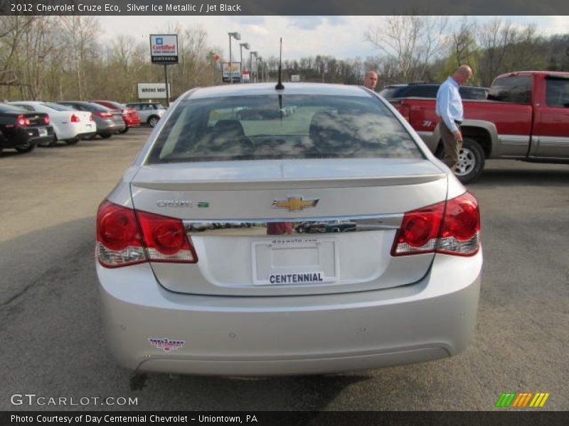 Silver Ice Metallic / Jet Black 2012 Chevrolet Cruze Eco