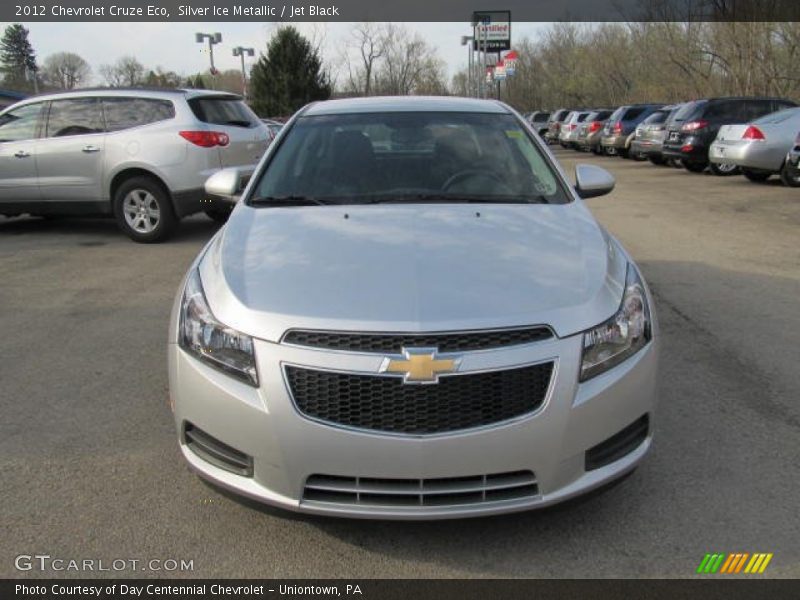 Silver Ice Metallic / Jet Black 2012 Chevrolet Cruze Eco