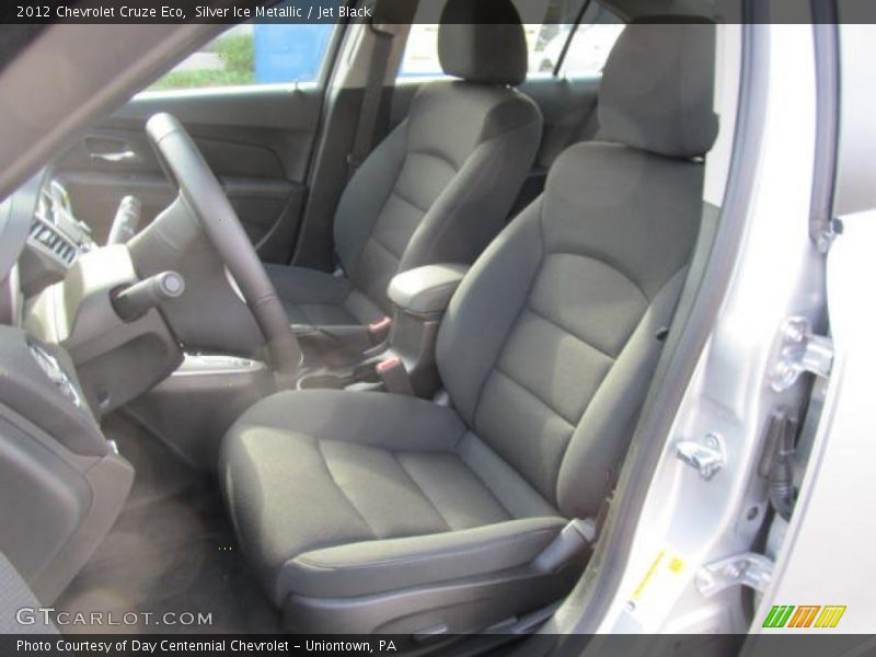 Silver Ice Metallic / Jet Black 2012 Chevrolet Cruze Eco