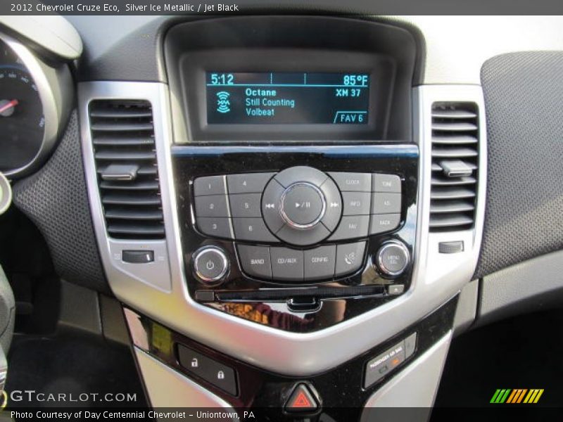 Silver Ice Metallic / Jet Black 2012 Chevrolet Cruze Eco
