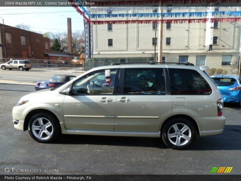 Cosmic Sand Metallic / Beige 2004 Mazda MPV LX