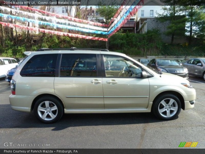 Cosmic Sand Metallic / Beige 2004 Mazda MPV LX