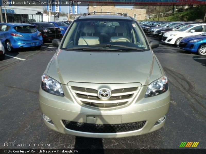 Cosmic Sand Metallic / Beige 2004 Mazda MPV LX