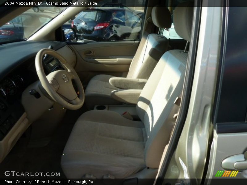 Cosmic Sand Metallic / Beige 2004 Mazda MPV LX