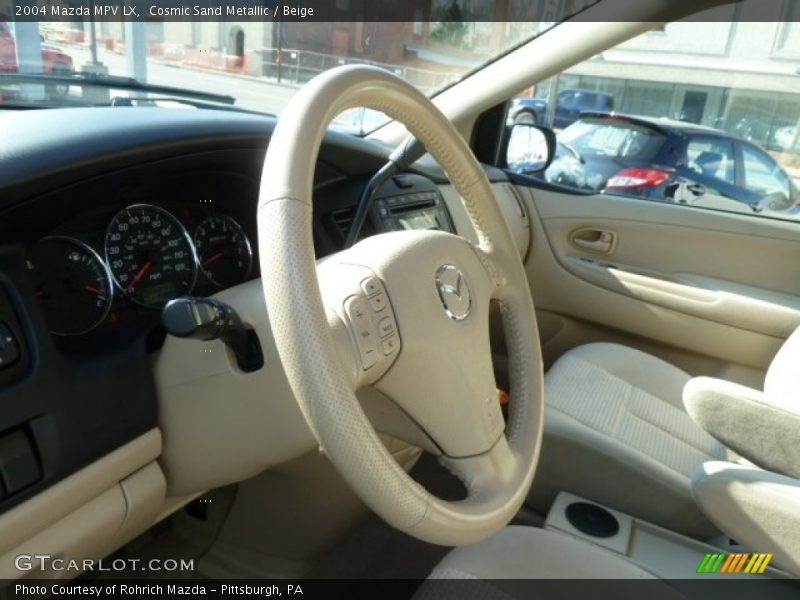 Cosmic Sand Metallic / Beige 2004 Mazda MPV LX