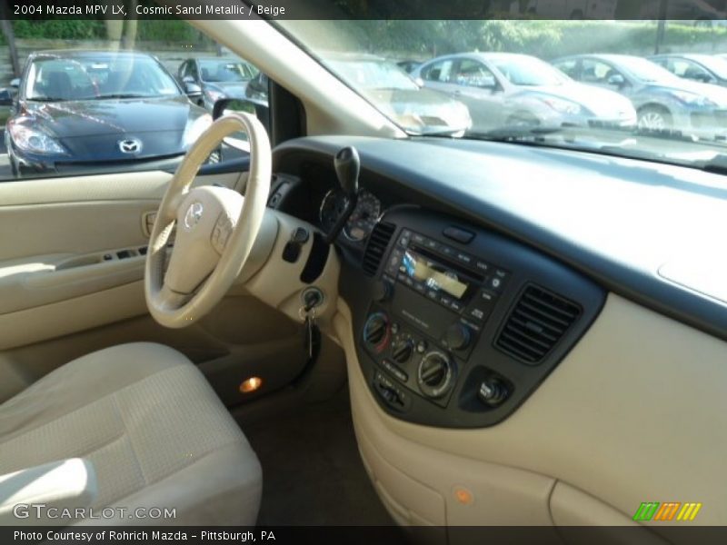 Cosmic Sand Metallic / Beige 2004 Mazda MPV LX