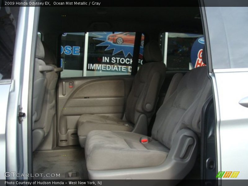 Ocean Mist Metallic / Gray 2009 Honda Odyssey EX