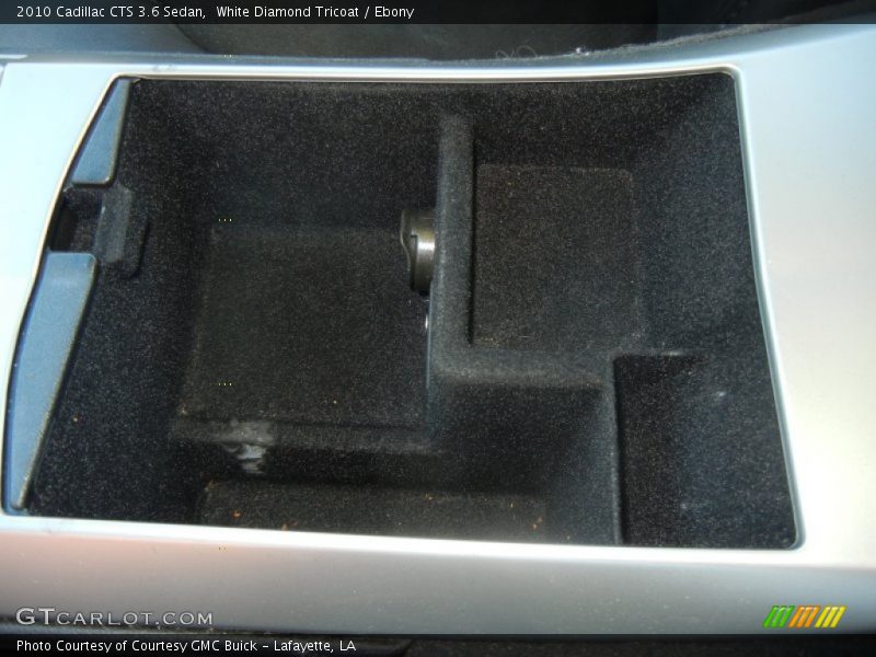 White Diamond Tricoat / Ebony 2010 Cadillac CTS 3.6 Sedan