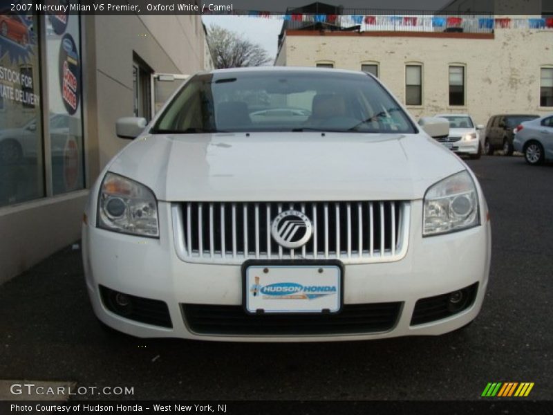Oxford White / Camel 2007 Mercury Milan V6 Premier